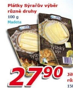 Sýr Sýrařův výběr Madeta