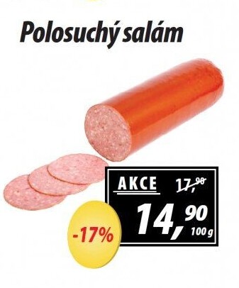 Polosuchý salám