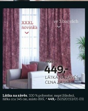 LÁTKA NA ZÁVĚS