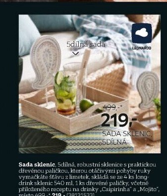SADA SKLENIC