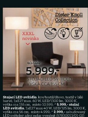 STOJACÍ LED SVÍTIDLO