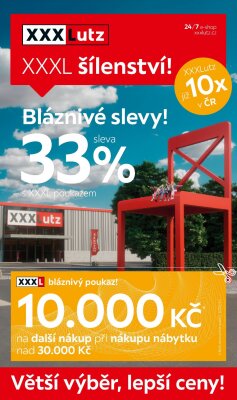 akční leták XXXLutz 4.4.2022-17.4.2022