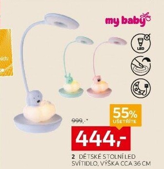 DĚTSKÉ STOLNÍ LED SVÍTIDLO