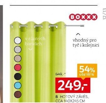 HOTOVÝ ZÁVĚS