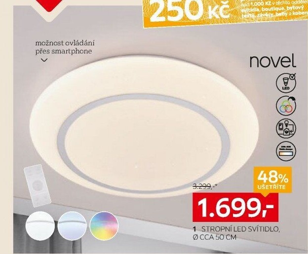 STROPNÍ LED SVÍTIDLO