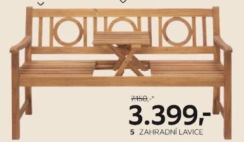 ZAHRADNÍ LAVICE