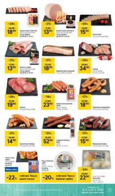 akční leták Tesco 6.4.2022-11.4.2022
