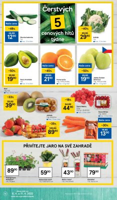 akční leták Tesco 6.4.2022-11.4.2022