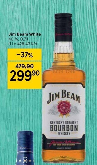 Bourbon White Jim Beam