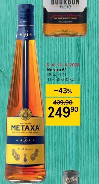 Brandy 5* Metaxa