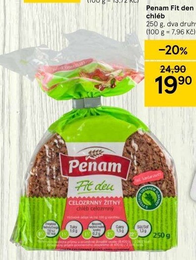 Chléb Fit den Penam