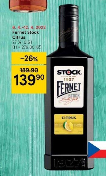 Fernet Stock Citrus