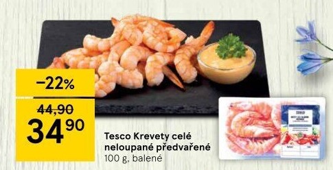 Krevety Tesco