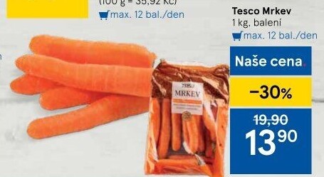 Mrkev Tesco