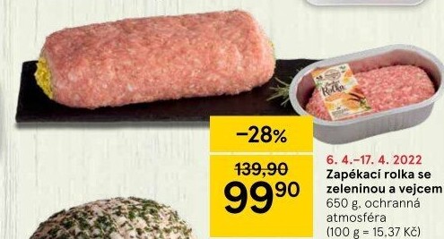 Rolka se zeleninou a vejcem Snadné vaření Kostelecké uzeniny