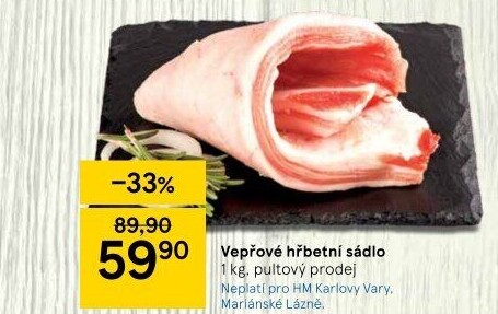 Sádlo vepřové syrové