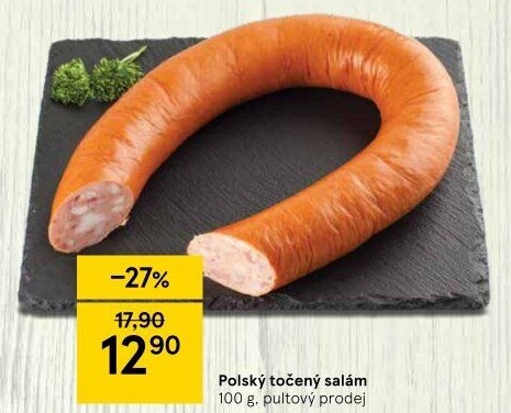 Salám polský točený