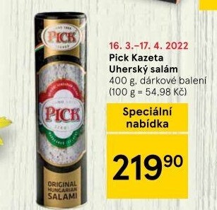 Salám Uherák Pick - dárkové balení
