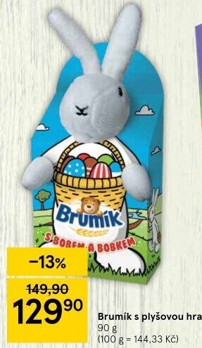 Sladkosti s plyšákem BeBe Brumík Opavia