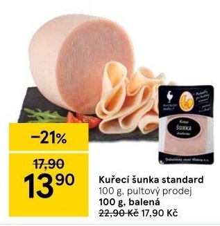 Šunka kuřecí standard