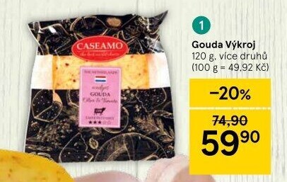 Sýr Gouda Caseamo