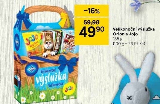 Velikonoční Výslužka Jojo a Orion