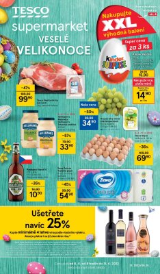 akční leták Tesco 6.4.2022-11.4.2022