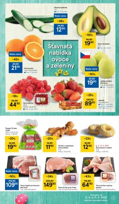 akční leták Tesco 6.4.2022-11.4.2022