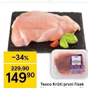 Krůtí prsní řízky Tesco