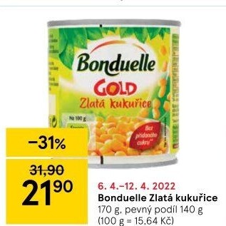 Kukuřice sterilovaná Gold Bonduelle