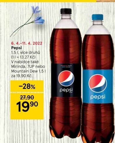 Limonáda Pepsi