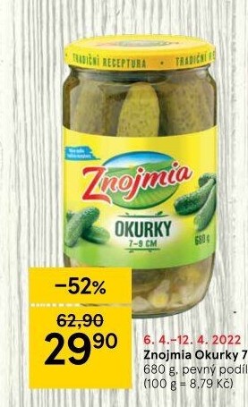 Okurky Znojmia