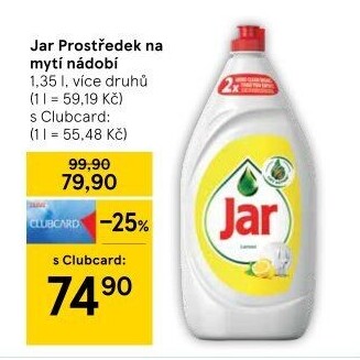 Prostředek na nádobí Jar