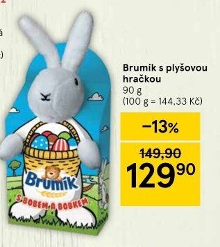 Sladkosti s plyšákem BeBe Brumík Opavia
