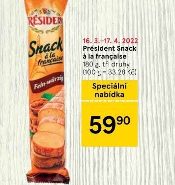 Sýr Snack Président