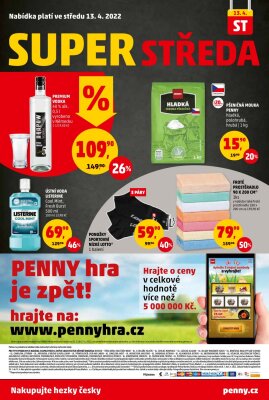 akční leták Penny Market 7.4.2022-13.4.2022