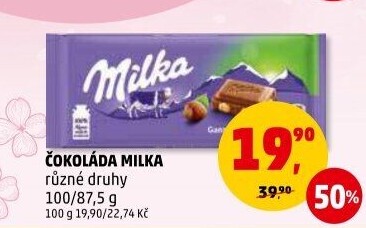 Čokoláda Milka