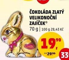 Čokoládový zajíc