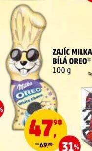 Čokoládový zajíc Oreo Milka