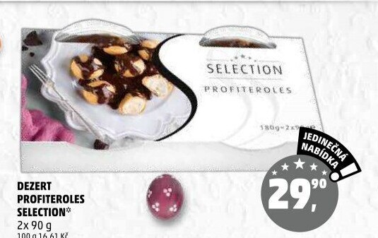 Dezert Profiteroles Selection