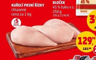 Kuřecí prsní řízky