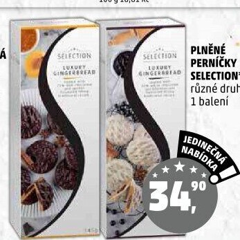 Perníčky plněné Selection