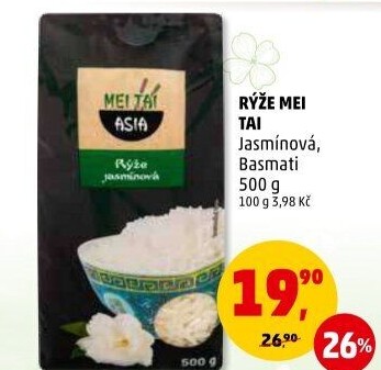 Rýže basmati Mei Tai Asia