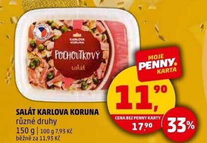 Saláty Karlova Koruna