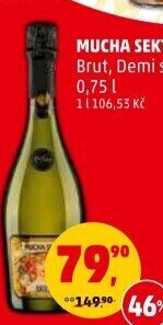 Sekt Brut Mucha