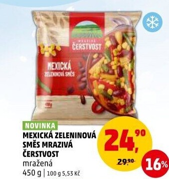Směs mexická mražená Mrazivá Čerstvost