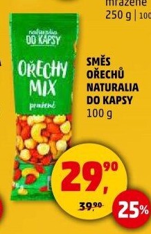 Směs pražených ořechů Naturalia