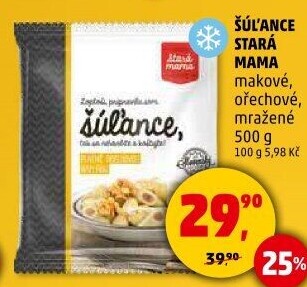 Šúlance mražené Stará mama