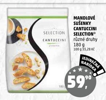 Sušenky Cantuccini Selection