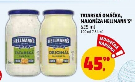 Tatarská omáčka Hellmann'